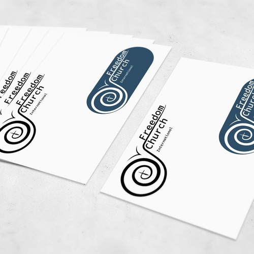 Freedom Church Logo Design Design by VeronikaTsurkan
