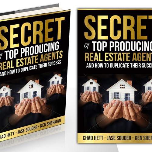 Book Cover Design For 'Secrets of Top Producing Real Estate Agents' book. Design by Nitsua