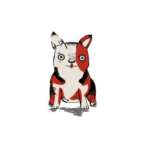 Design a CUTE Dog Mascot Logo for a Mobile App Design von mademoiselle coco