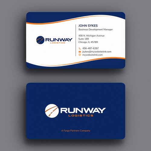 Design di Runway Logistics Business Card di Xclusive16