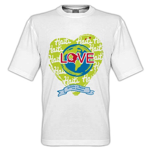 Wear Good for Haiti Tshirt Contest: 4x $300 & Yudu Screenprinter Design por artist3000