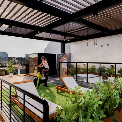 Ideation: Roof Top Terrace Design by Dsateli3r