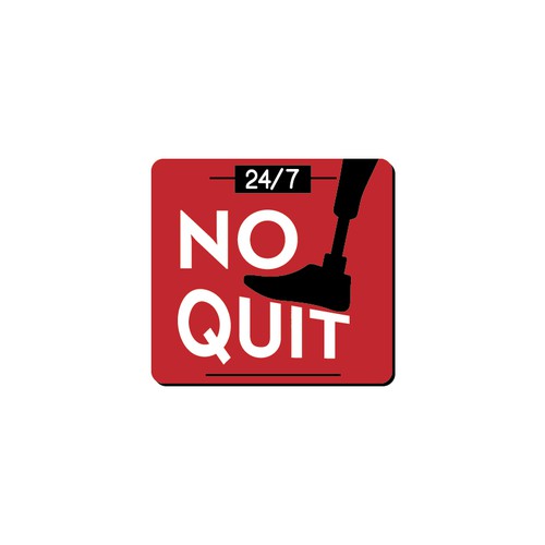 No Quit 24/7 Design by Eric Studio