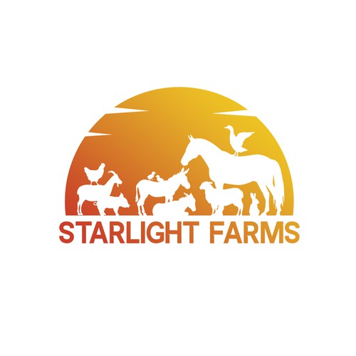 feel good farm/ animal logo for "special needs" children Design by Linduska