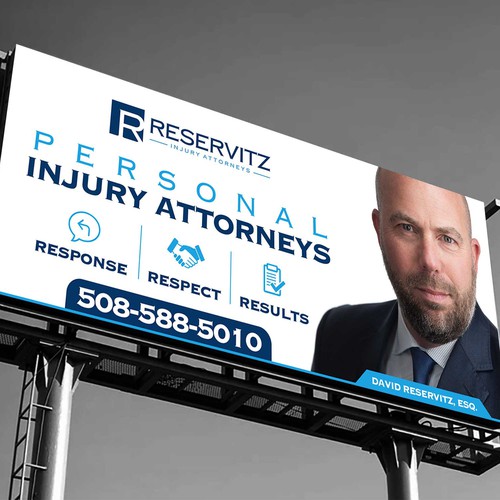 Personal Injury Billboard Design por IDEA Logic✅✅✅✅