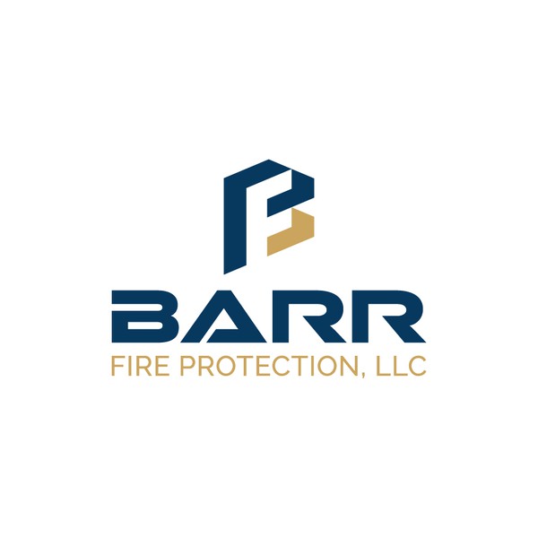 Design by _ANTOR_ titled "Modern & Bold Logo for Barr Fire Protection, LLC"