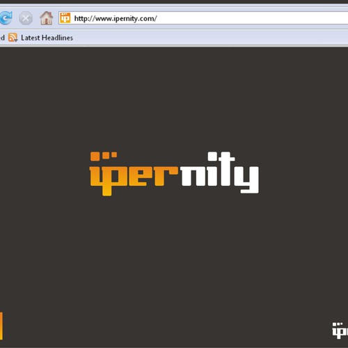 New LOGO for IPERNITY, a Web based Social Network Design por ARTGIE