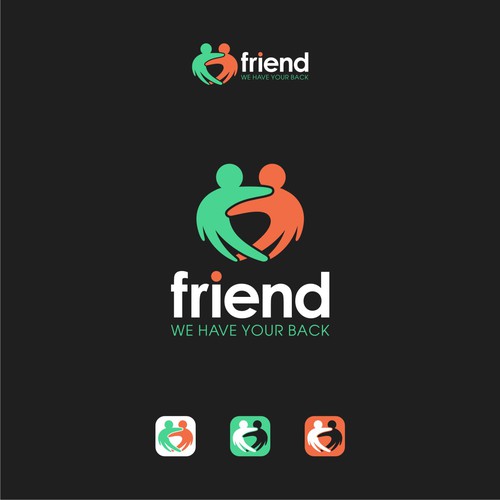 We need a soothing logo for a mental health support app Design by F1rst B