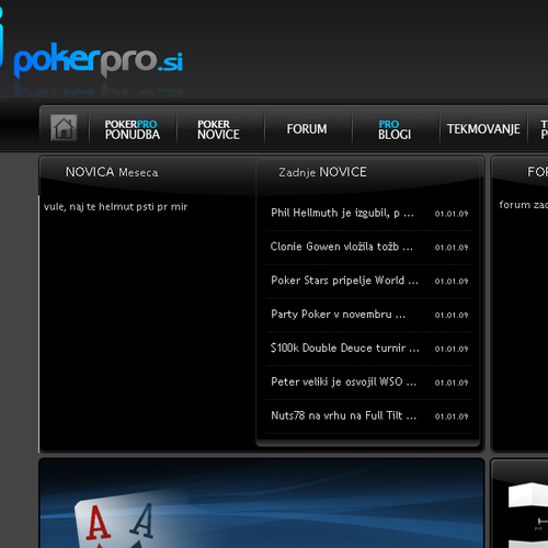 Poker Pro logo design Ontwerp door Jan-Willem Evenblij