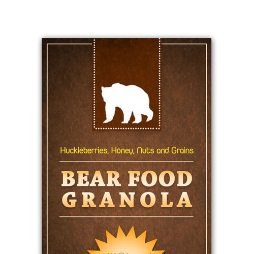 print or packaging design for Bear Food, Inc Design by mille_design