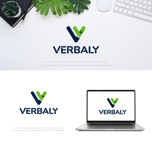 Design von Hayycuan mit dem Titel „LOGO VERBALY“
