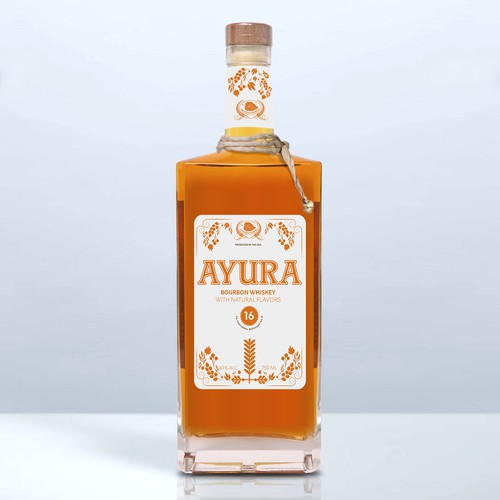 Design an attractive label for a new Bourbon Whiskey Design réalisé par Arman Hr