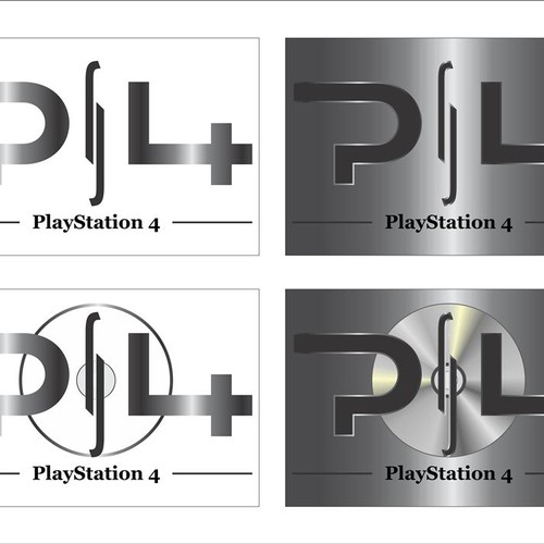 Community Contest: Create the logo for the PlayStation 4. Winner receives $500! Design by Fonzai77