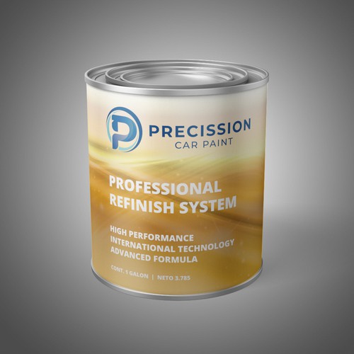 Design Label for Professional Automotive Refinish Products por Pice Wilf