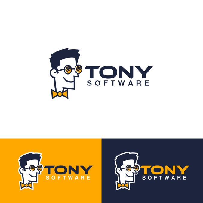 Design a mascot/character logo for TONY Software Company | Logo design ...