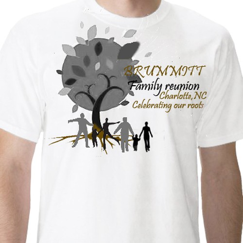 Design di Help Brummitt Family Reunion with a new t-shirt design di tasmeen