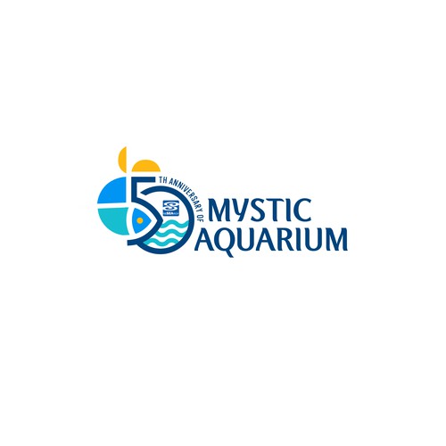 Mystic Aquarium Needs Special logo for 50th Year Anniversary Réalisé par Congrats!