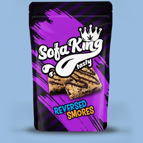 New and exciting brand of Cannabis Edibles! Design by P.D.S.