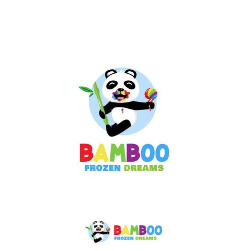 Design a killer logo for a shaved ice stand for kids. Design by Sava M- S Design