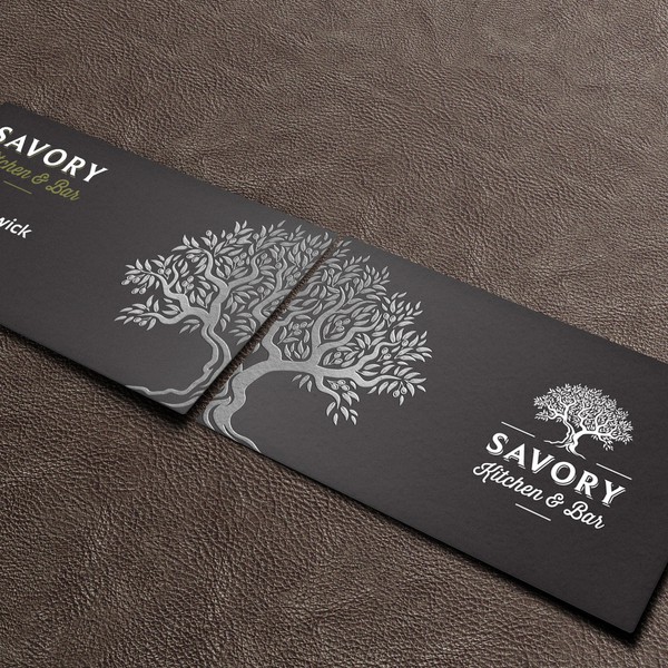 Design by SahaSrabon titled "business card"