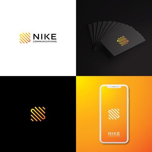 Nike Communications Logo Contest Design by JBN
