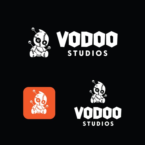 Game studio logo that can work for both website and as splash when a video game starts. Design von SangguhDesign