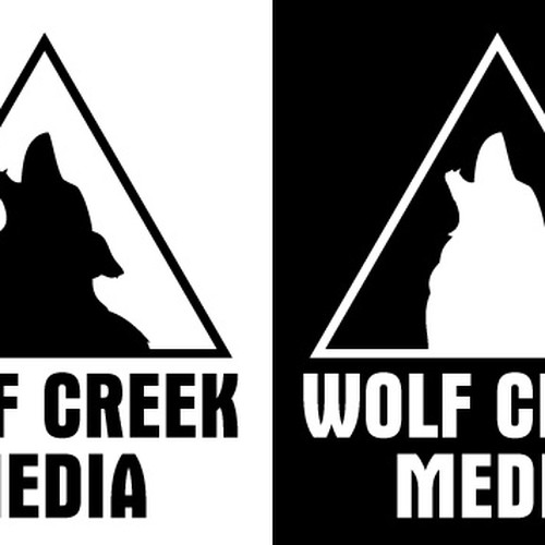 Wolf Creek Media Logo - $150 Diseño de Pixelised