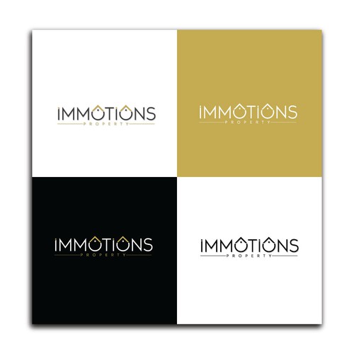 Logo IMMOTIONS PROPERTY Design by GraphikAbtab