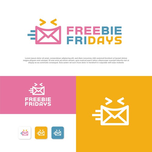 Freebie Fridays - Fun Modern Logo that grabs attention! :) Design réalisé par niki99