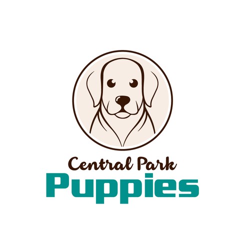 Design a heartfelt, modern logo for a brand that brings families and puppies together. Design by ✦✦ArtRasu✦✦