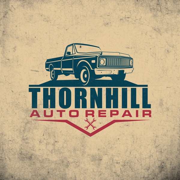 Design by Saskia SMD™ titled "THORNHILL AUTO REPAIR LOGO DESIGN"