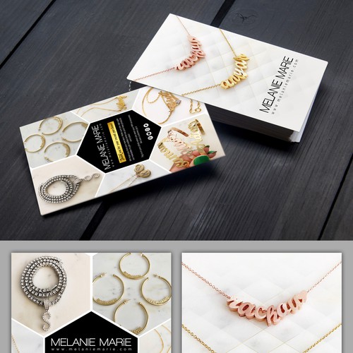 Design an Aesthetically Pleasing Jewelry Flyer/ Insert! Design by Tanny Dew ❤︎