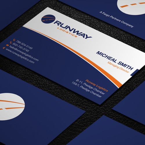 Design di Runway Logistics Business Card di ™SF_Design™