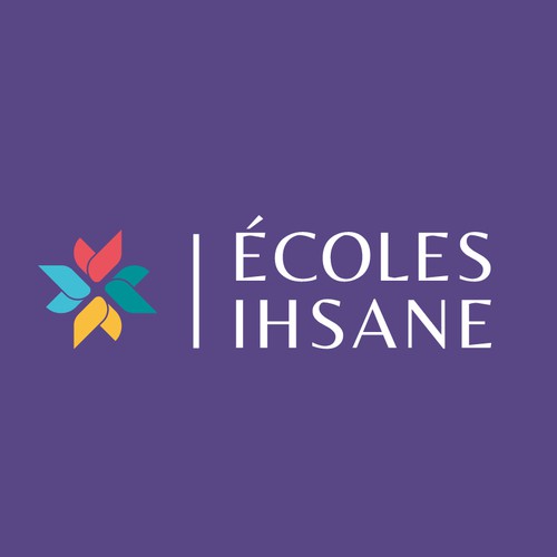 Logo des Écoles IHSANE créatif & moderne Design by bloomintype