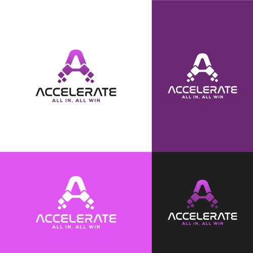 Accelerate 2024 Logo Comps Design by CaptainZZ