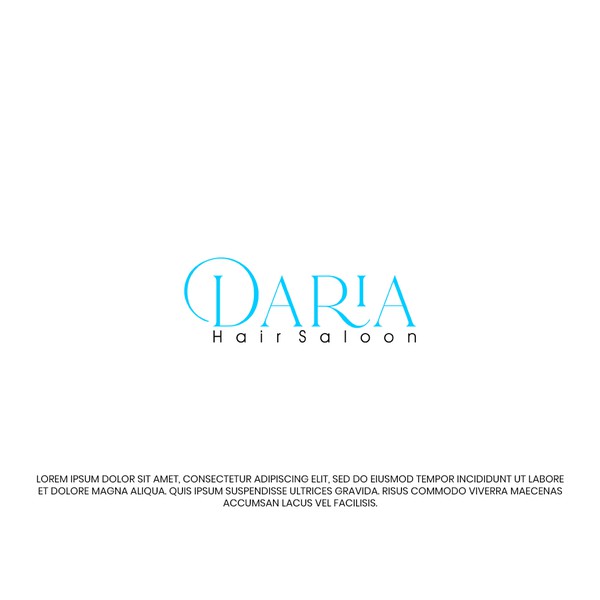 Hair Saloon Logo Design 