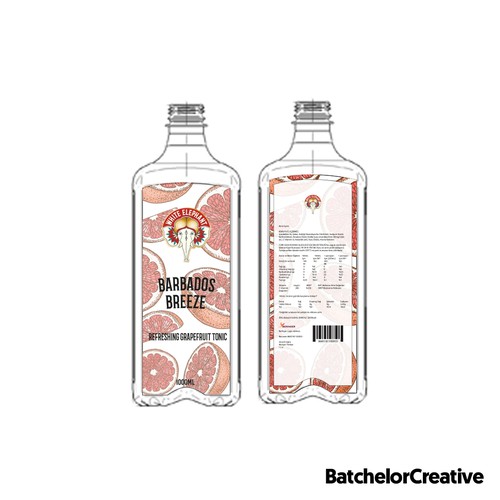 White Elephant Tonic Design by BatchelorCreative