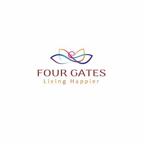 Four Gates - Living Happier Logo and Social Media design contest Design by R-D-sign