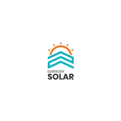Everyday Solar Logo Design Diseño de gmzbrk