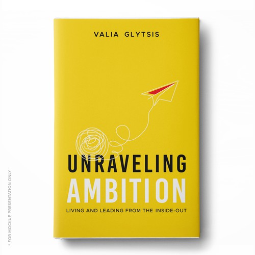 Create a cover for a book about leadership and unraveling your ambition! Design by Klassic Designs