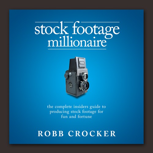 Eye-Popping Book Cover for "Stock Footage Millionaire" Diseño de Adi Bustaman