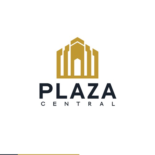 Logotipo Plaza Central Design by Sredic Design Studio