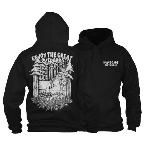 Humboldt Clothing Company needs original pen and ink style hoodie design Design by Heartless