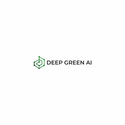 Design di Blockchain AI logo v2.0 redesign di iRENGPOLOS