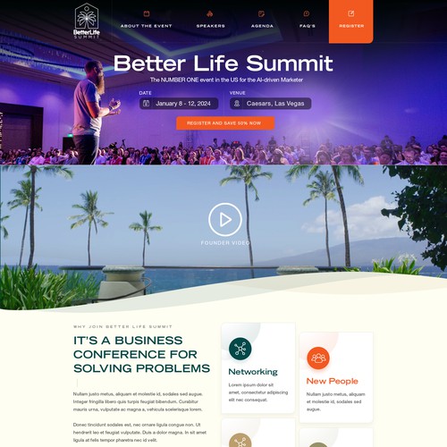 Event Website Design Needed for Wordpress Design by Deignerpro:D