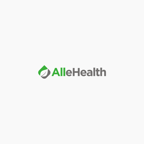 Create a logo for a new allergy company called AlleHealth Design by Qolbu99