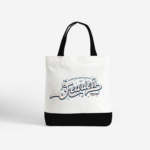 Typographic illustration to inspire and empower women Design by gunadika