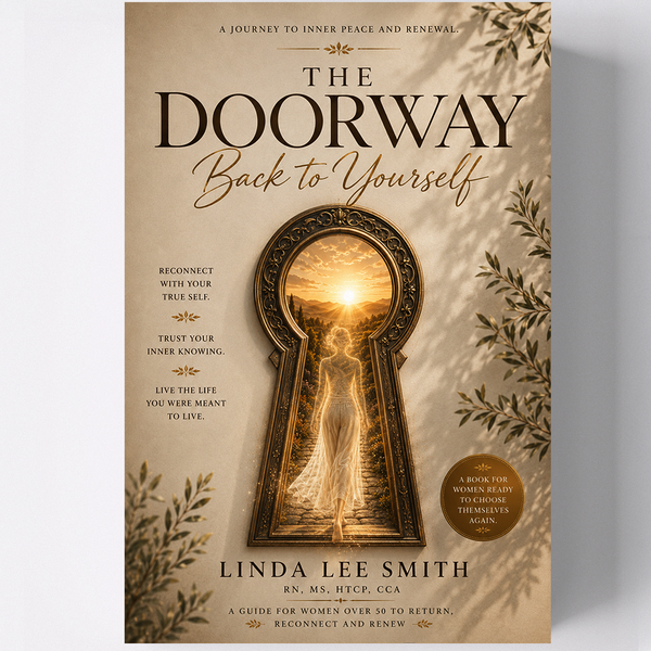 The Doorway Back to Yourself – Premium Self-Help Book Cover Concept