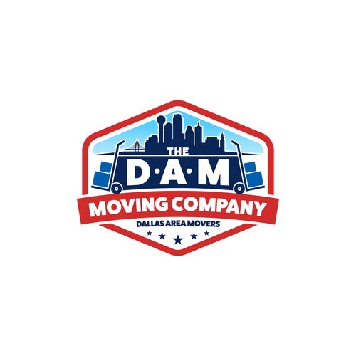 Design Design a fun, high-quality logo for The DAM Moving Company di jagokandank