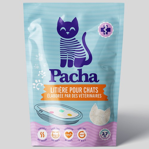 Cat Litter startup Minimalistic packaging - Contest Design von agooshe